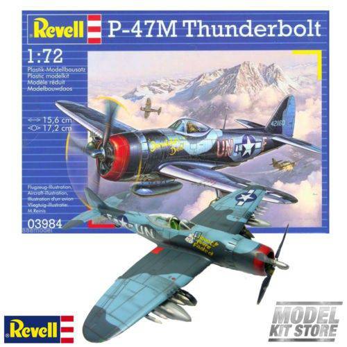 Assistência Técnica, SAC e Garantia do produto Revell 63984 P-47m Thunderbolt 1:72 " Model-set "