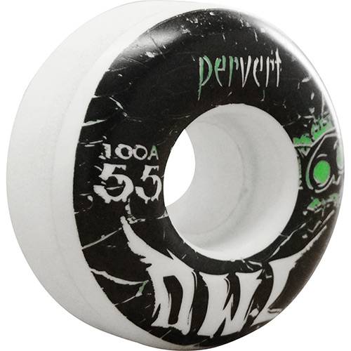 Assistência Técnica, SAC e Garantia do produto Roda para Skate Pervert 55mm Owl Sports - Branco