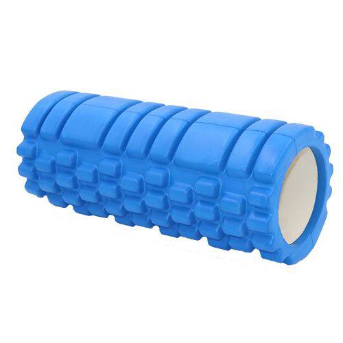 Assistência Técnica, SAC e Garantia do produto Rolo Massagem Liberação Miofascial Foam Roller Soltura Yoga Pilates - Azul
