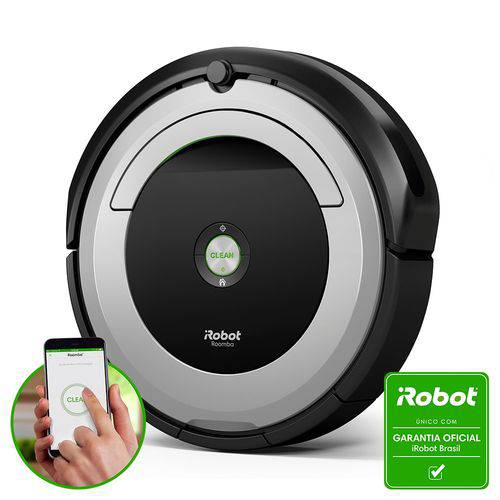 Assistência Técnica, SAC e Garantia do produto Roomba 690 - Robô Aspirador de Pó Inteligente Bivolt IRobot