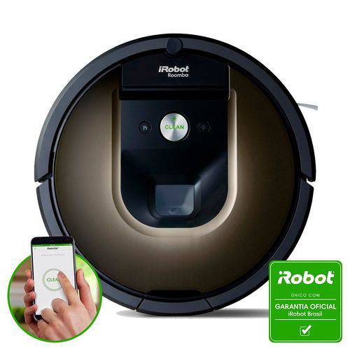 Assistência Técnica, SAC e Garantia do produto Roomba 980 - Robô Aspirador Inteligente IRobot Bivolt 10x Mais Potente e 2x Mais Inteligente