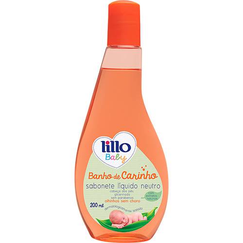 Assistência Técnica, SAC e Garantia do produto Sabonete Líquido Neutro Lillo Baby Banho de Carinho Cabeça Aos Pés 200 Ml