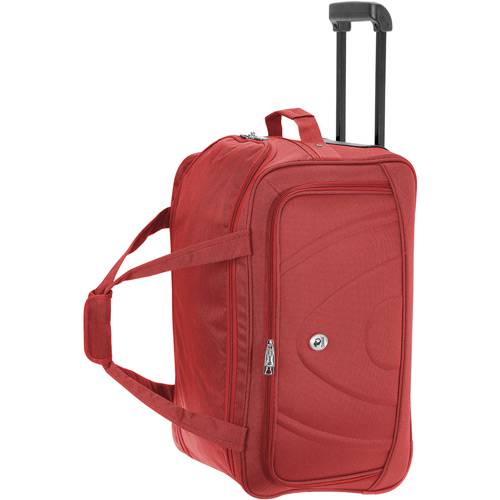 Assistência Técnica, SAC e Garantia do produto Sacola de Viagem com Rodas - Vermelho - Tonin