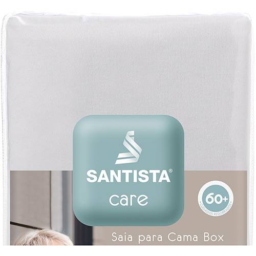 Assistência Técnica, SAC e Garantia do produto Saia para Colchão King Care Branco - Santista