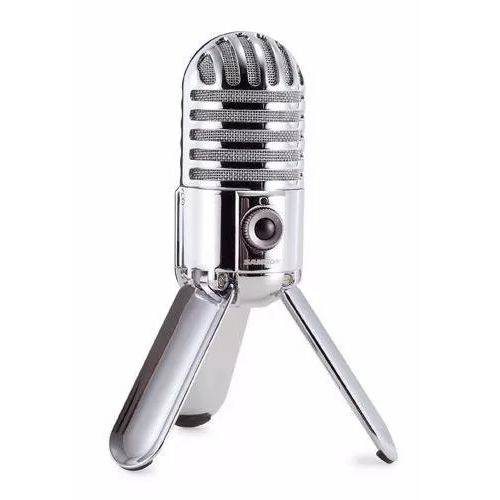 Assistência Técnica, SAC e Garantia do produto Samson Meteor Mic Usb Microfone de Estudio (chrome) Podcast