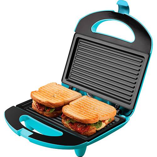 Assistência Técnica, SAC e Garantia do produto Sanduicheira MiniGrill Easy Meal SAN233 Azul Cadence -220