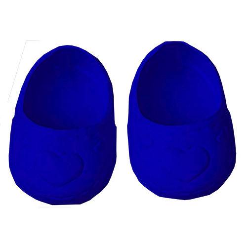 Assistência Técnica, SAC e Garantia do produto Sapato para Boneca – Modelo Sapatilha 5cm – Little Mommy - Azul Marinho– Laço de Fita