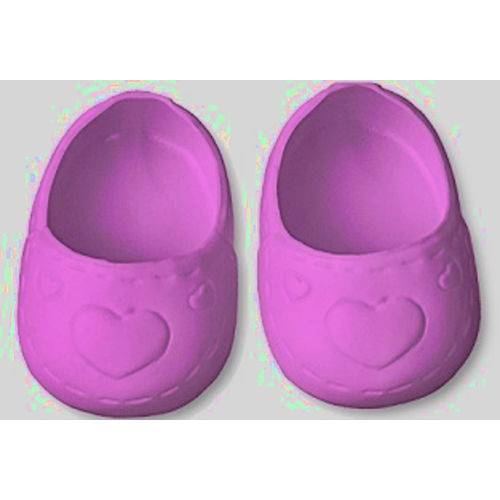 Assistência Técnica, SAC e Garantia do produto Sapato para Boneca – Modelo Sapatilha 5cm – Little Mommy - Pink– Laço de Fita