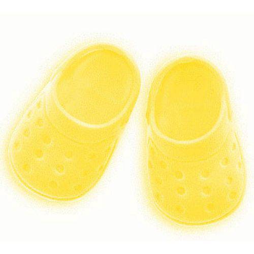 Assistência Técnica, SAC e Garantia do produto Sapato para Boneca – Modelo Sport 6cm – Baby Alive – Amarelo - Laço de Fita