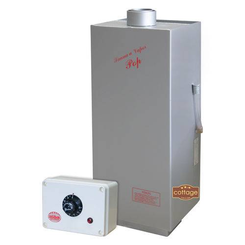 Assistência Técnica, SAC e Garantia do produto Sauna a Vapor a Gás Modelo Pop para 15m³ GLP com Controle de Temperatura 220v - Socalor