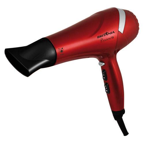 Assistência Técnica, SAC e Garantia do produto Secador de Cabelo Sp3300 220v Vermelho Britania