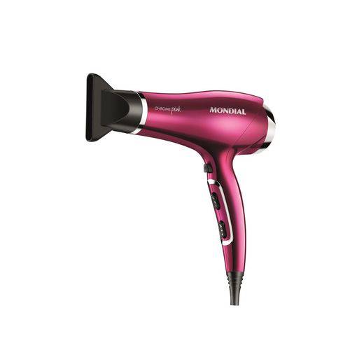 Assistência Técnica, SAC e Garantia do produto Secador de Cabelos Mondial Chrome Line Sc-36 Pink - 127v