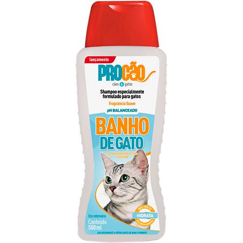 Assistência Técnica, SAC e Garantia do produto Shampoo Banho de Gato 500ml - Procão