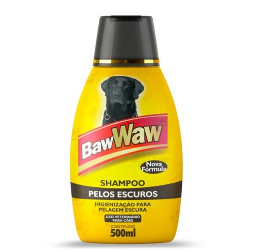 Assistência Técnica, SAC e Garantia do produto Shampoo Cao Baw Waw 500ml Pelos Escuros