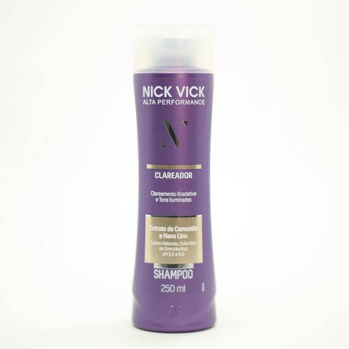 Assistência Técnica, SAC e Garantia do produto Shampoo Clareador Nick Vick Alta Performance 250ml