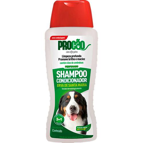 Assistência Técnica, SAC e Garantia do produto Shampoo e Condicionador Erva Santa Maria para Cães e Gatos 500ml - Procão