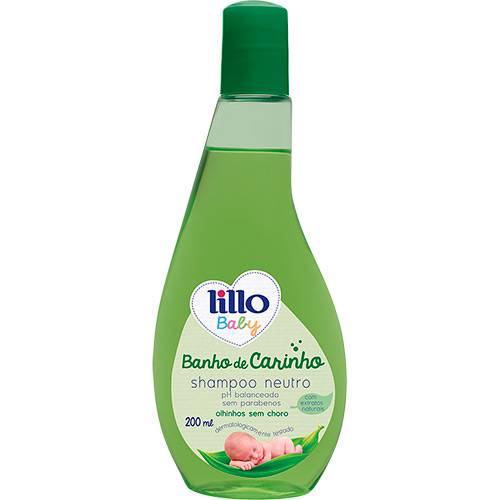 Assistência Técnica, SAC e Garantia do produto Shampoo Neutro Lillo Baby Banho de Carinho 200 Ml