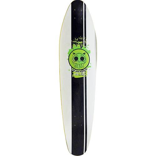 Assistência Técnica, SAC e Garantia do produto Shape para Skate Prancha Acid Line Owl Sports - Branco