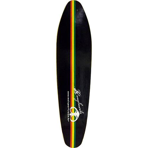 Assistência Técnica, SAC e Garantia do produto Shape para Skate Prancha Reggae Owl Sports - Preto