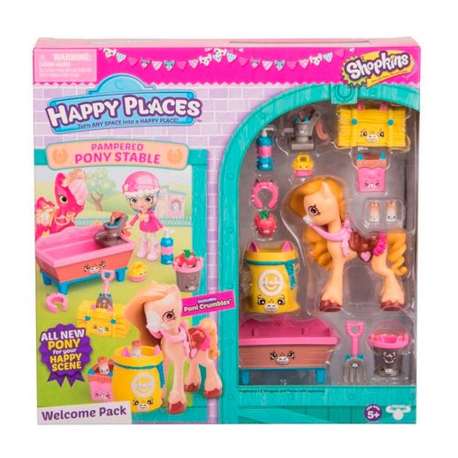 Assistência Técnica, SAC e Garantia do produto Shopkins Happy Place Kit Boas Vindas Estábulo - DTC