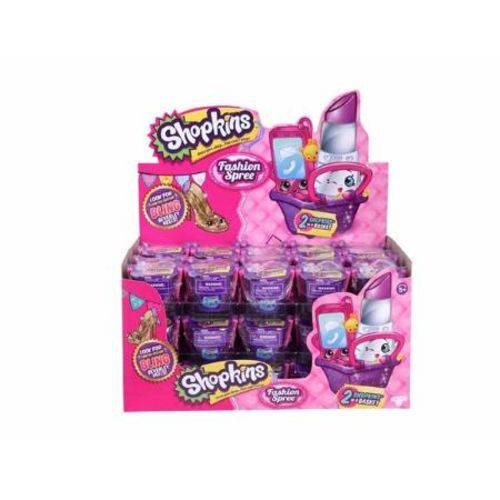 Assistência Técnica, SAC e Garantia do produto Shopkins Moda Fashion Display com 30 Cestinha e 60 Shopkins Dtc - 3995