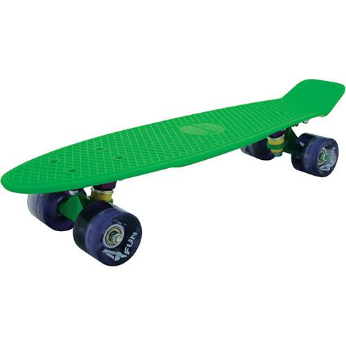 Assistência Técnica, SAC e Garantia do produto Skate Cruisers 4Fun Green 22 Led - 4 Fun Skateboards