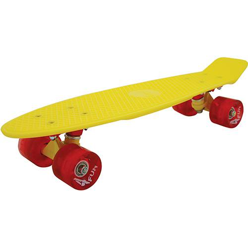 Assistência Técnica, SAC e Garantia do produto Skate Cruisers 4Fun Yellow 22 - 4 Fun Skateboards
