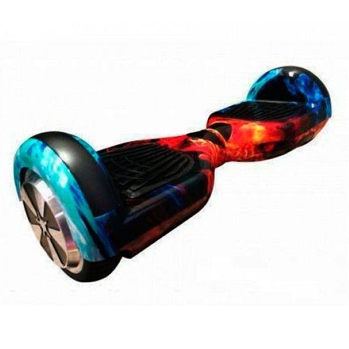 Assistência Técnica, SAC e Garantia do produto Skate Elétrico Hoverboard 6,5' Smart Balance Fogo e Gelo com LED e Bluetooth