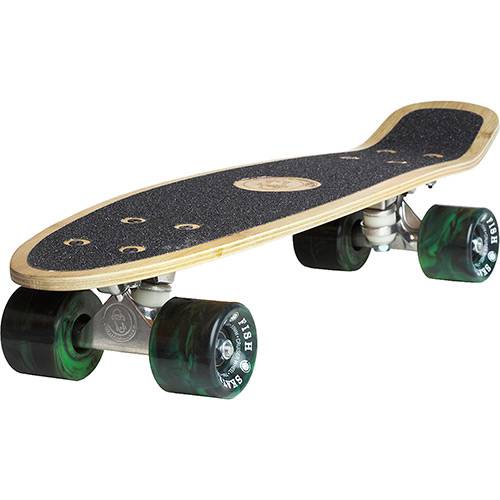 Assistência Técnica, SAC e Garantia do produto Skate Fish Skateboards Cruiser Bamboo Claro 22"
