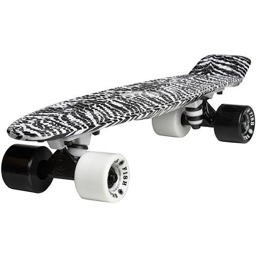 Assistência Técnica, SAC e Garantia do produto Skate Fish Skateboards Cruiser Specials Zebra 22''