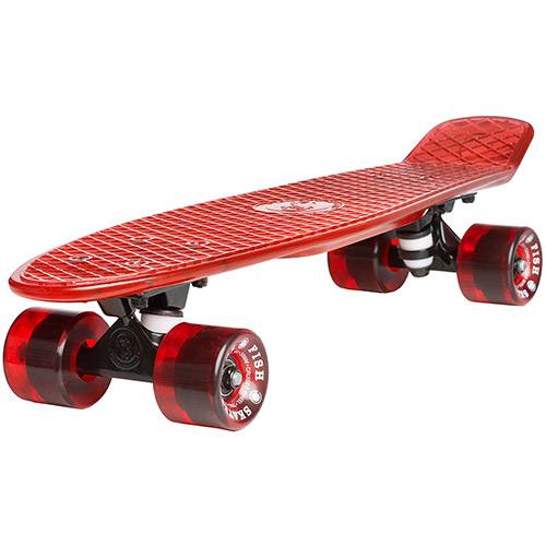 Assistência Técnica, SAC e Garantia do produto Skate Fish Skateboards Cruiser Vermelho 22''