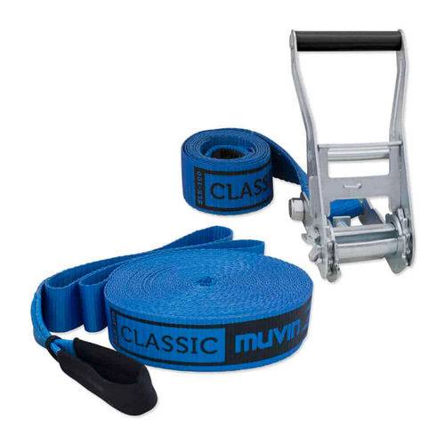 Assistência Técnica, SAC e Garantia do produto Slackline Classic - 15m - Azul - Muvin Slk-100