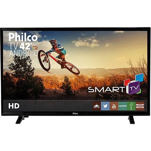 Assistência Técnica, SAC e Garantia do produto Smart TV LED 42" Philco PH42B51DSGWA HD Conversor Digital Wi-Fi 2 HDMI 2 USB