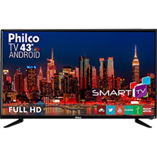 Assistência Técnica, SAC e Garantia do produto Smart TV LED 43" Philco PH43N91DSGWA Full HD com Conversor Digital 2 HDMI 2 USB Função DNR