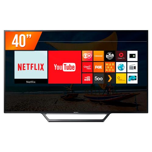 Assistência Técnica, SAC e Garantia do produto Smart TV LED 40" Full HD Sony KDL-40W655D 2 HDMI 2 USB Wi-Fi