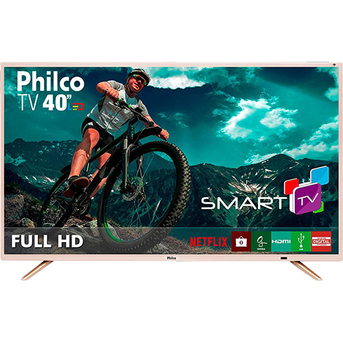 Assistência Técnica, SAC e Garantia do produto Smart TV LED 40" Philco PTV40E21DSWNC Full HD com Conversor Digital 2 HDMI 2 USB Wi-Fi 60Hz - Champagne