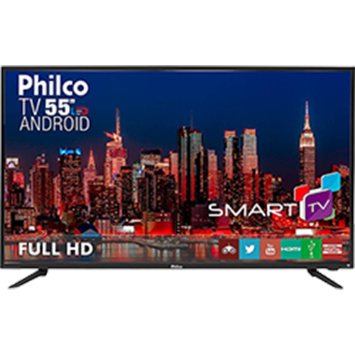 Assistência Técnica, SAC e Garantia do produto Smart TV LED 55'' Philco PH55A17DSGWA Full HD com Conversor Digital 3 HDMI 2 USB Wi-Fi