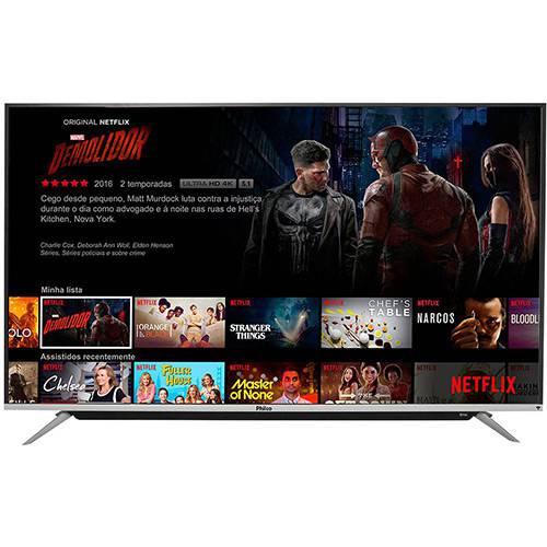 Assistência Técnica, SAC e Garantia do produto Smart TV LED Android 65" Philco PH65G60DSGWAG Ultra HD 4K com Conversor Digital 3 HDMI 2 USB com Google 60hz - Preta