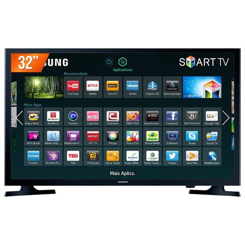 Assistência Técnica, SAC e Garantia do produto Smart TV LED 32" HD Samsung UN32J4300AGXZD 2 HDMI Wi-Fi Integrado