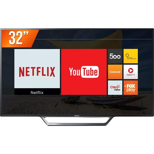 Assistência Técnica, SAC e Garantia do produto Smart TV LED 32'' HD Sony KDL-32W655D 2 HDMI 2 USB Wi-Fi Integrado Conversor Digital