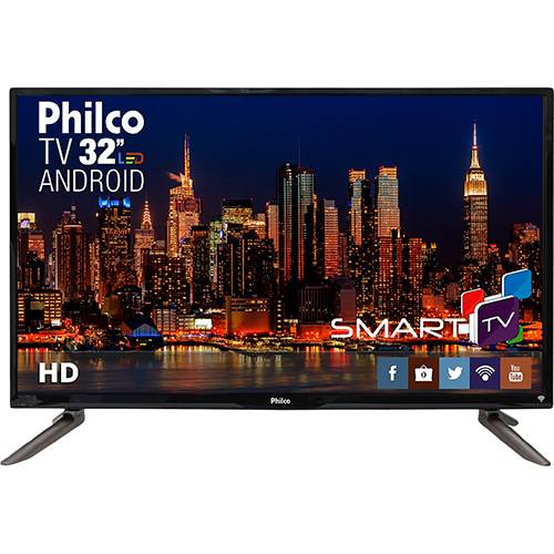 Assistência Técnica, SAC e Garantia do produto Smart TV Led 32" Philco Ph32c10dsgwa HD Conversor Digital Integrado 3 HDMI 2 USB Wi-Fi