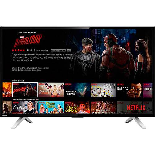 Assistência Técnica, SAC e Garantia do produto Smart TV LED 32'' Toshiba 32L2600 HD com Conversor Digital 3 HDMI 2 USB Wi-Fi