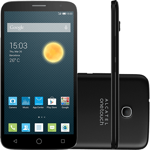 Assistência Técnica, SAC e Garantia do produto Smartphone Alcatel Hero 2C Desbloqueado Android 4.4 Tela 6" 16GB 4G Wi-Fi Câmera 13MP Cinza Chumbo