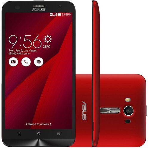 Assistência Técnica, SAC e Garantia do produto Smartphone Asus ZE550KL 32GB Zenfone 2 LASER Dual Sim Tela 5.5" 13MP+5MP- Vermelho