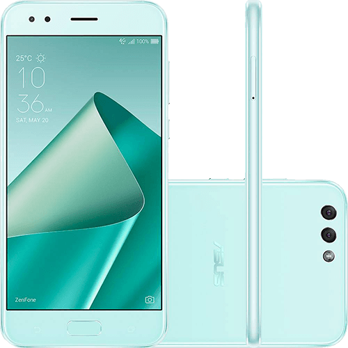 Assistência Técnica, SAC e Garantia do produto Smartphone Asus Zenfone 4 Dual Chip Android 7 Tela 5.5" 64GB 4G Wi-Fi Câmera Dual Traseira 12 + 8MP Câmera Frontal 8MP - Verde