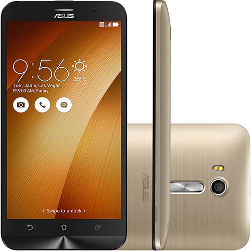 Assistência Técnica, SAC e Garantia do produto Smartphone Asus Zenfone GO Live Dual Chip Android 5.1 Tela 5.5" Snapdragon 32GB 4G Câmera 13MP - Dourado
