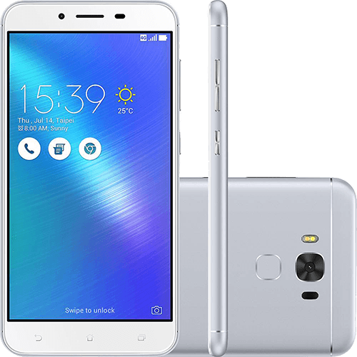 Assistência Técnica, SAC e Garantia do produto Smartphone Asus Zenfone 3 Max Snapdragon Dual Chip Android 6 Tela 5.5" 32GB 4G Wi-Fi Câmera 16MP - Prata