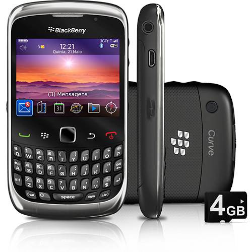Assistência Técnica, SAC e Garantia do produto Smartphone Blackberry 9300 OS 3G Wi-Fi Câmera 2MP - Grafite