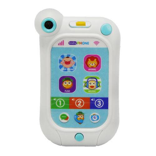 Assistência Técnica, SAC e Garantia do produto Smartphone Celular Bebe Educativo Som Luz Branco Mc18202br