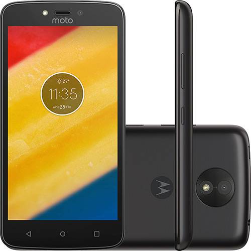 Assistência Técnica, SAC e Garantia do produto Smartphone Motorola Moto C Plus Dual Chip Android 7.0 Tela 5" Quad-Core 16GB 4G Wi-Fi Câmera 8MP - Preto